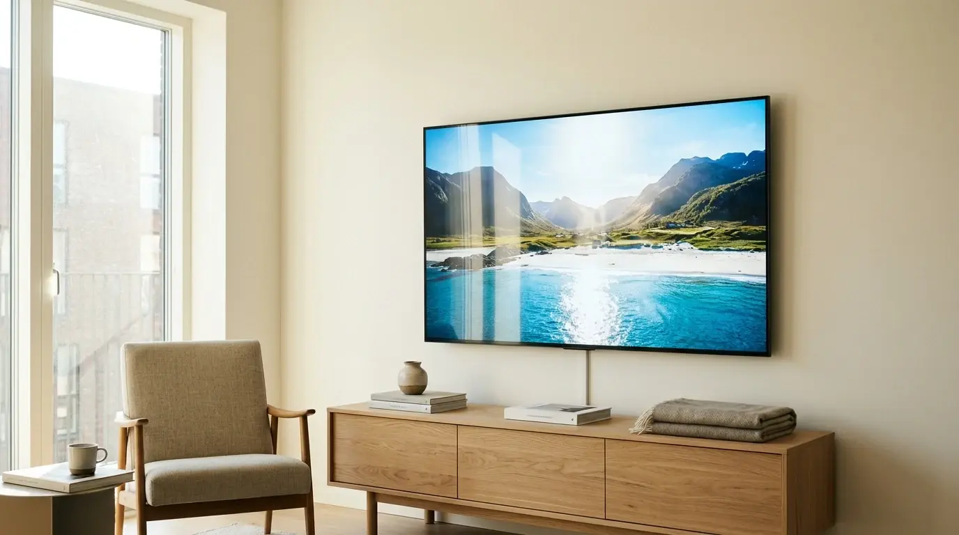Mini-LED-TV illustrert som qled- og led-tv hos TVoversikt.no